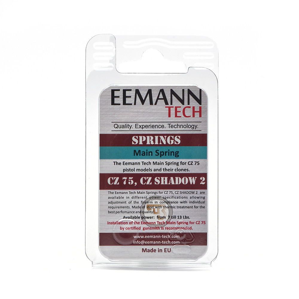 Eemann Tech Main Spring for CZ 75, Spring weight: 9 lbs - Image 2