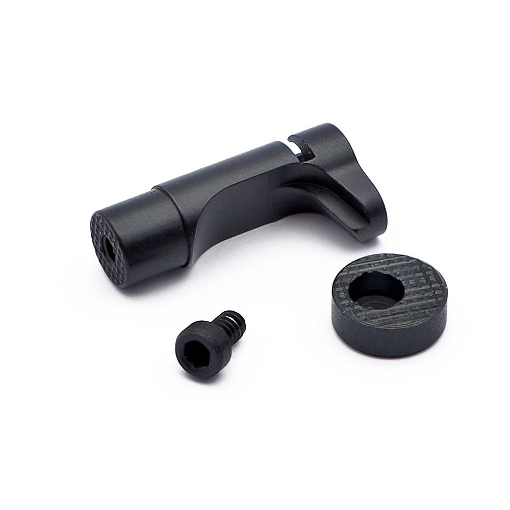 Eemann Tech Magazine Catch with Extended Button for 1911, Color: Black - Image 3