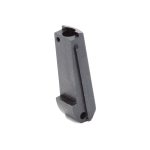 Eemann Tech Mainspring Housing Flat for 2011, Checkered 25 lpi, Color: Silver
