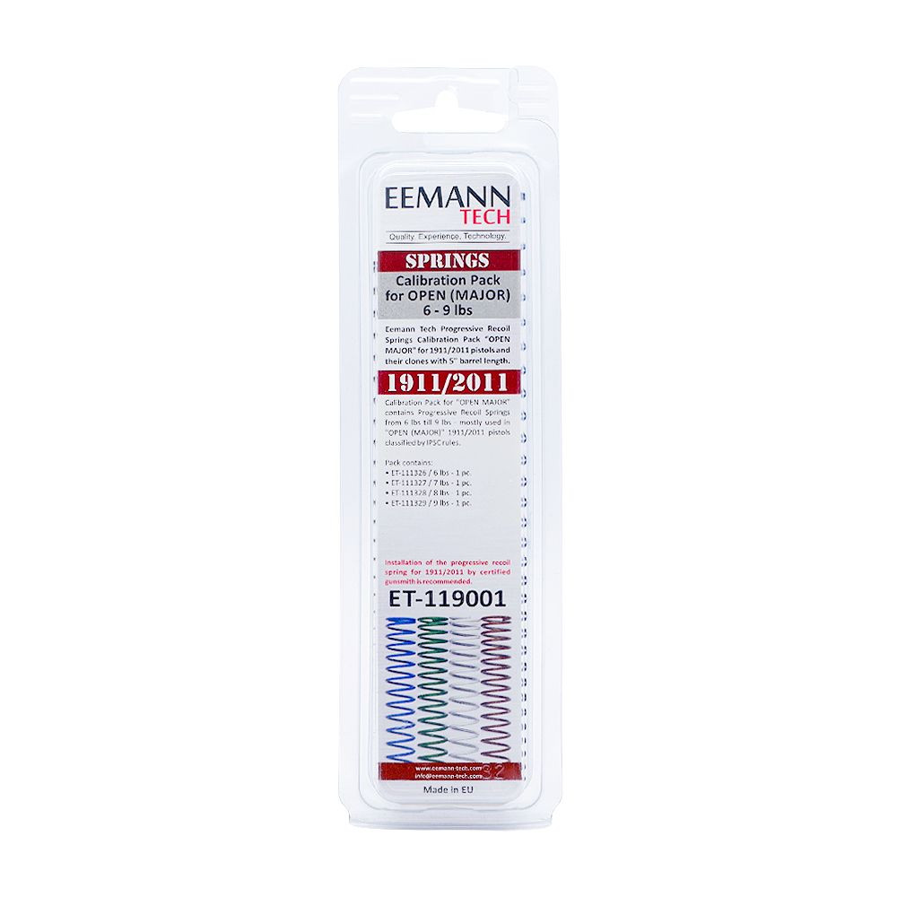 Eemann Tech Recoil Springs Calibration Pack OPEN MAJOR for 1911/2011 - Image 2