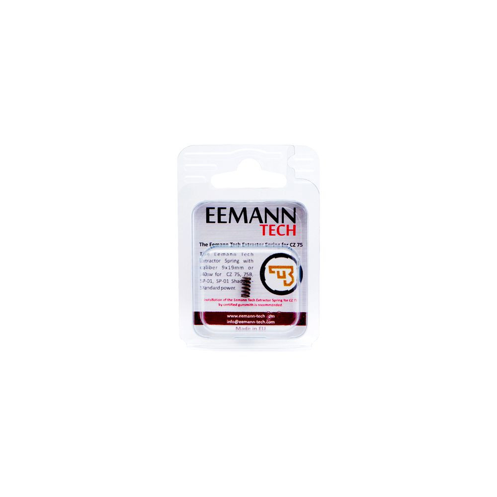 Eemann Tech Extractor Spring for CZ 75, Caliber: .40S&W
Using the following data as context:
Categories: Parts & components, Parts > Springs
Tags: Eemann Tech - Image 2