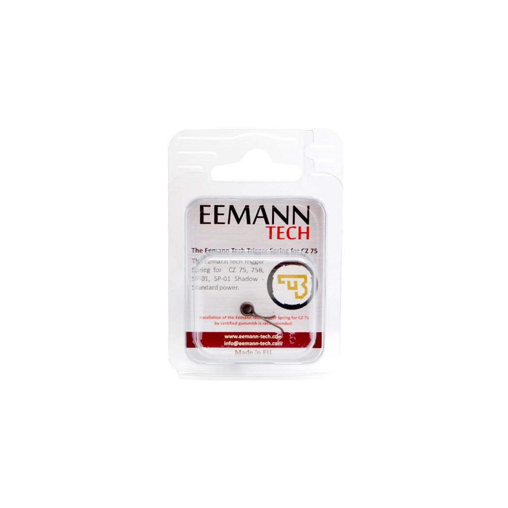 Eemann Tech Trigger Spring for CZ 75
Using the following data as context:
Categories: Parts & components, Parts > Springs
Tags: Eemann Tech - Image 2