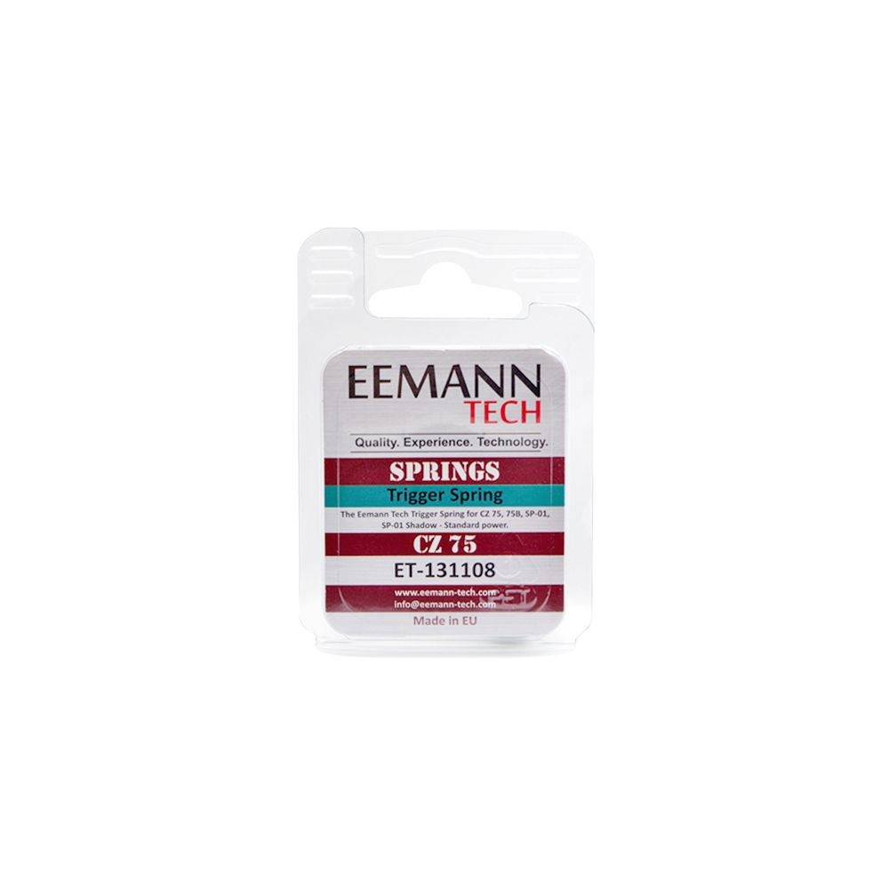 Eemann Tech Trigger Spring for CZ 75
Using the following data as context:
Categories: Parts & components, Parts > Springs
Tags: Eemann Tech - Image 3