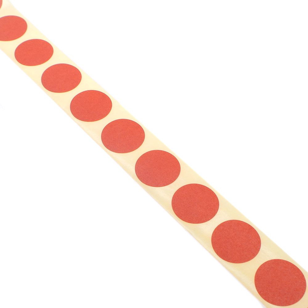 Eemann Tech Target Patches - RED - 20mm x 1000pcs. - Image 3
