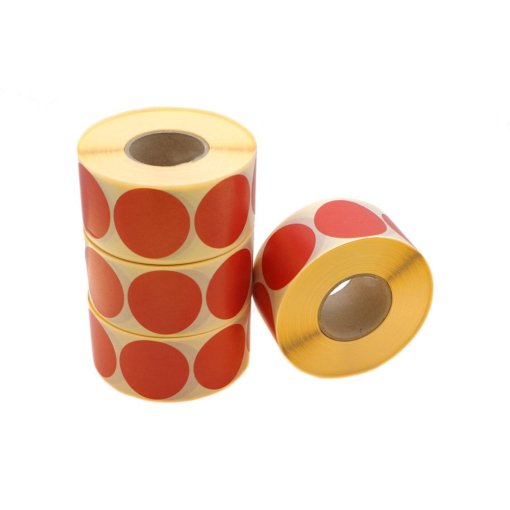 Eemann Tech Target Patches - RED - 40mm x 1000pcs. - Image 2