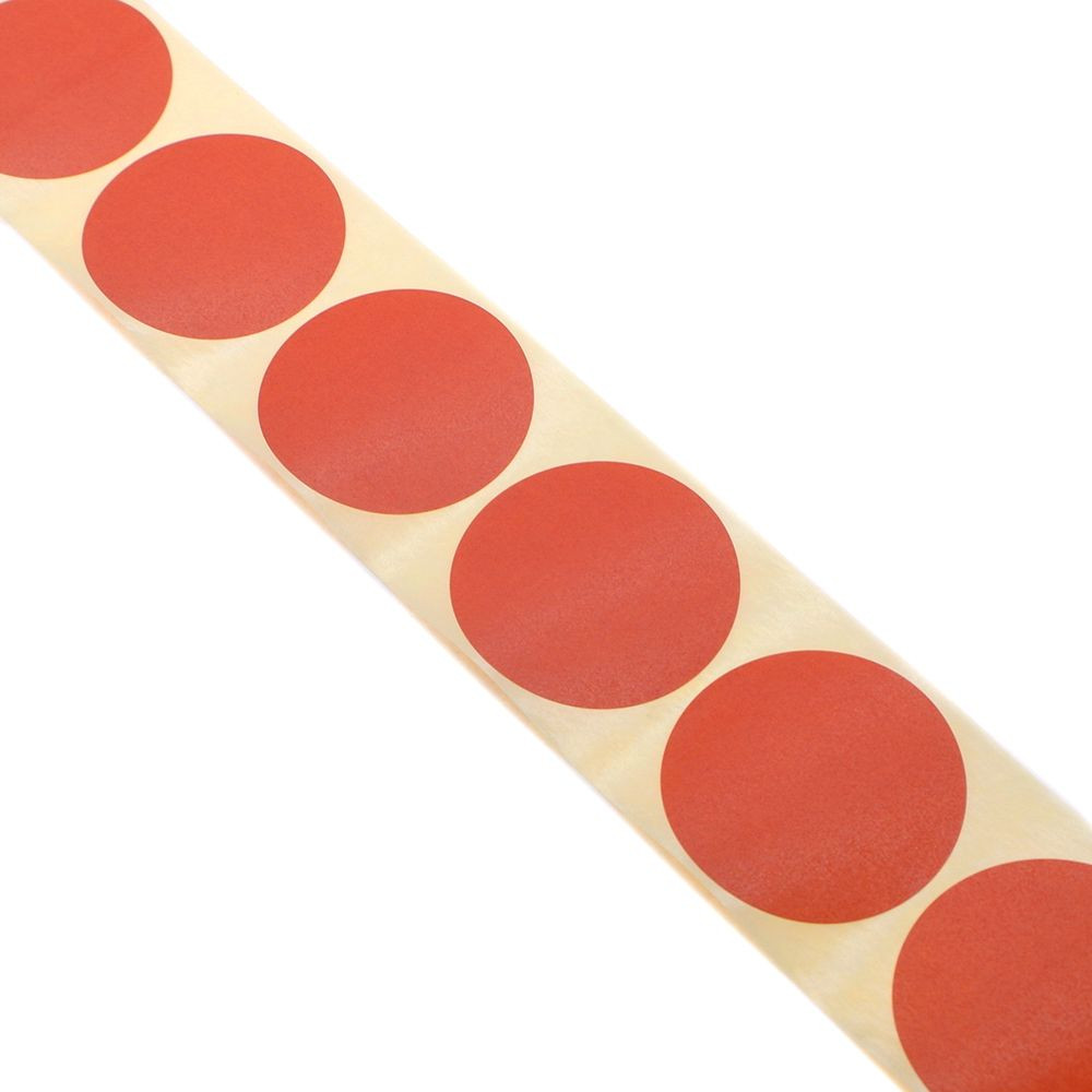 Eemann Tech Target Patches - RED - 40mm x 1000pcs. - Image 3