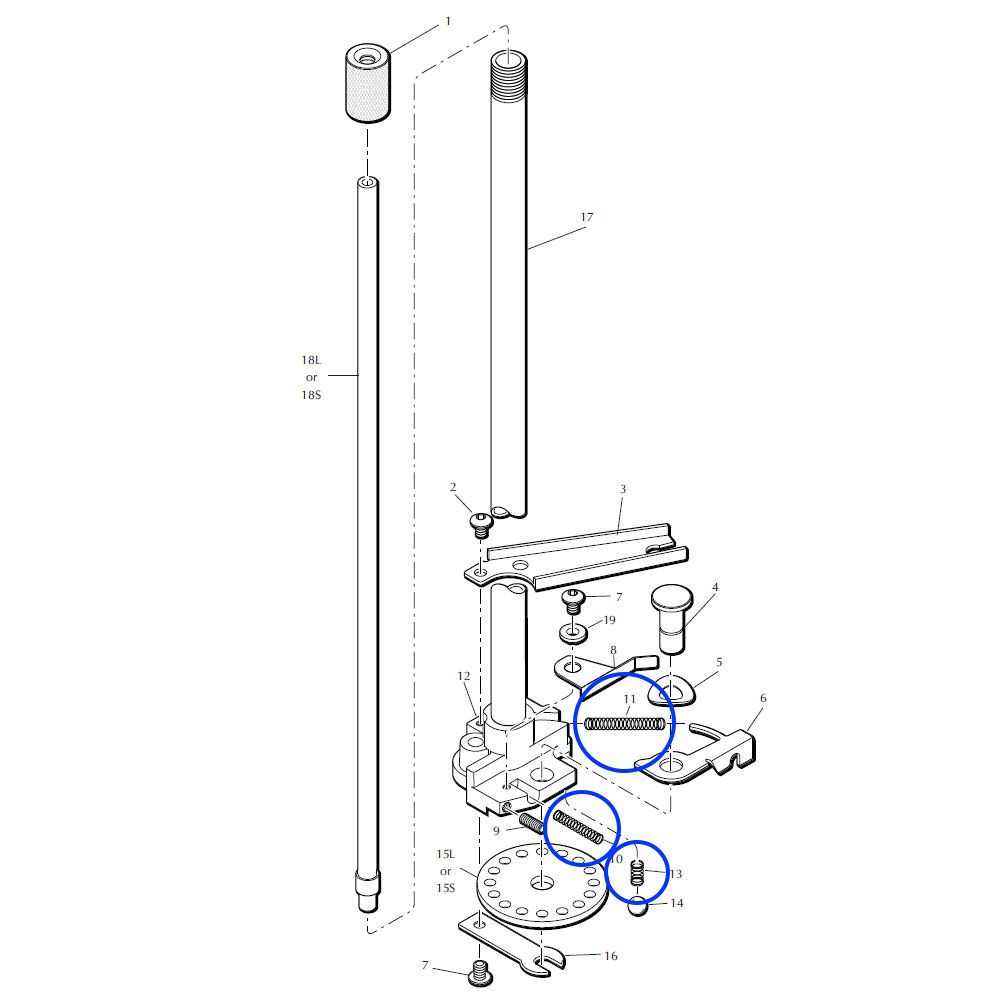 Eemann Tech Springs Kit for Dillon XL650 - Image 3