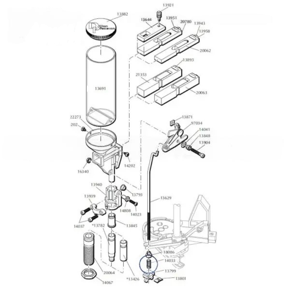 Eemann Tech Primer Cup Spring 14033 for Dillon XL550/XL650 - Image 3