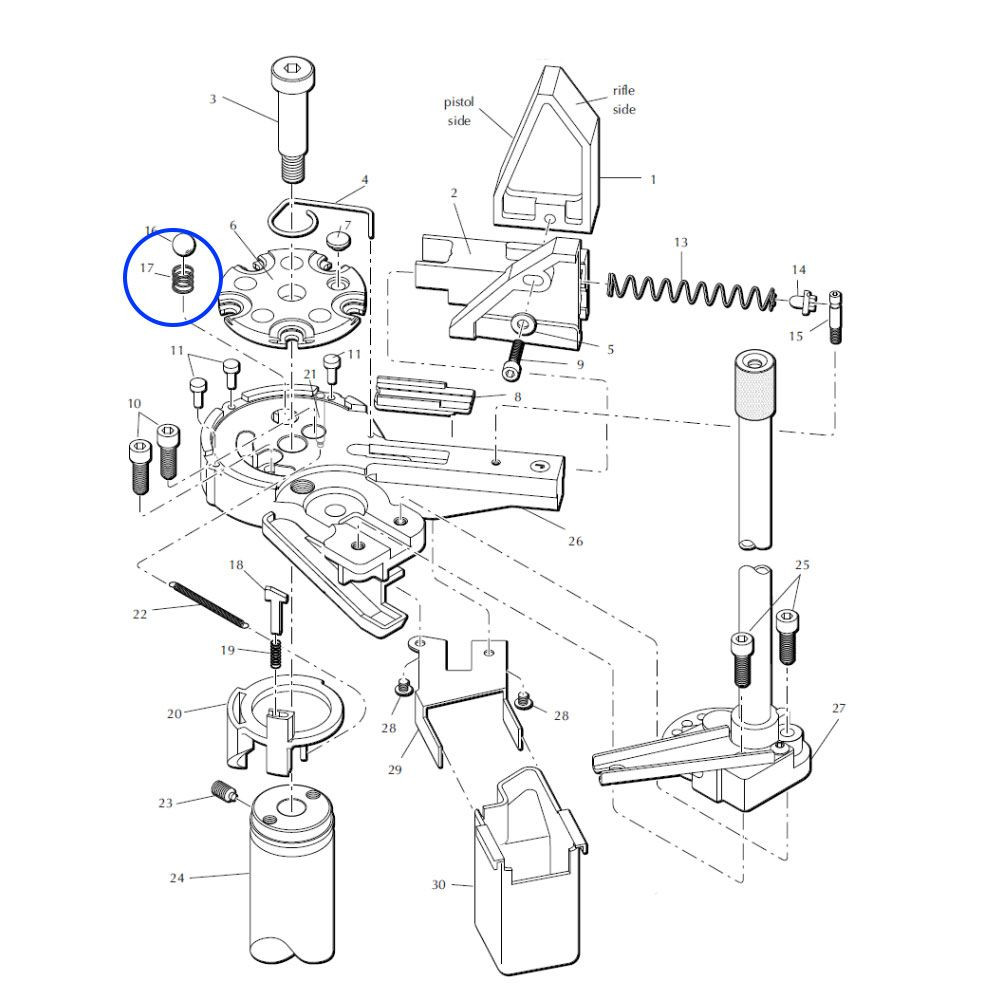 Eemann Tech Index Ball Spring 13997 for Dillon XL650/XL750 - Image 3
