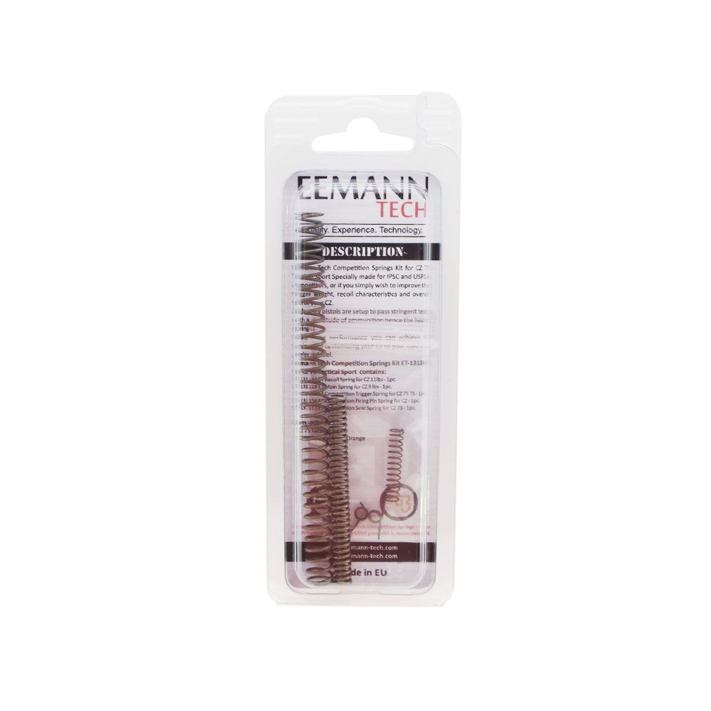 Eemann Tech Competition Springs Kit for CZ 75 Tactical Sport - Image 2