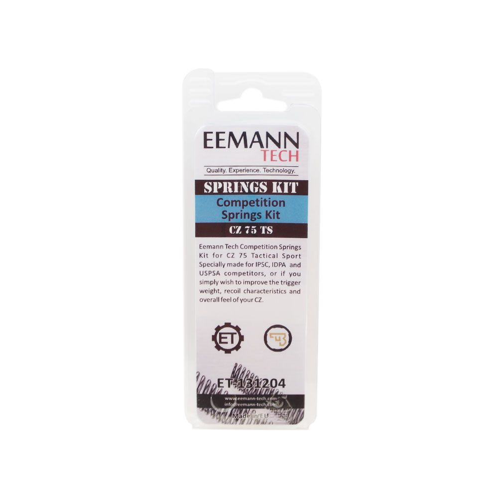 Eemann Tech Competition Springs Kit for CZ 75 Tactical Sport - Image 3
