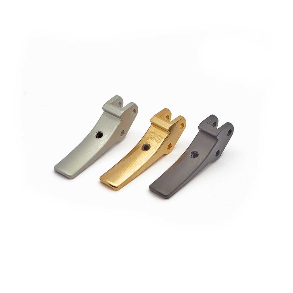 Eemann Tech Flat SA/DA Trigger for CZ, Color: Brass