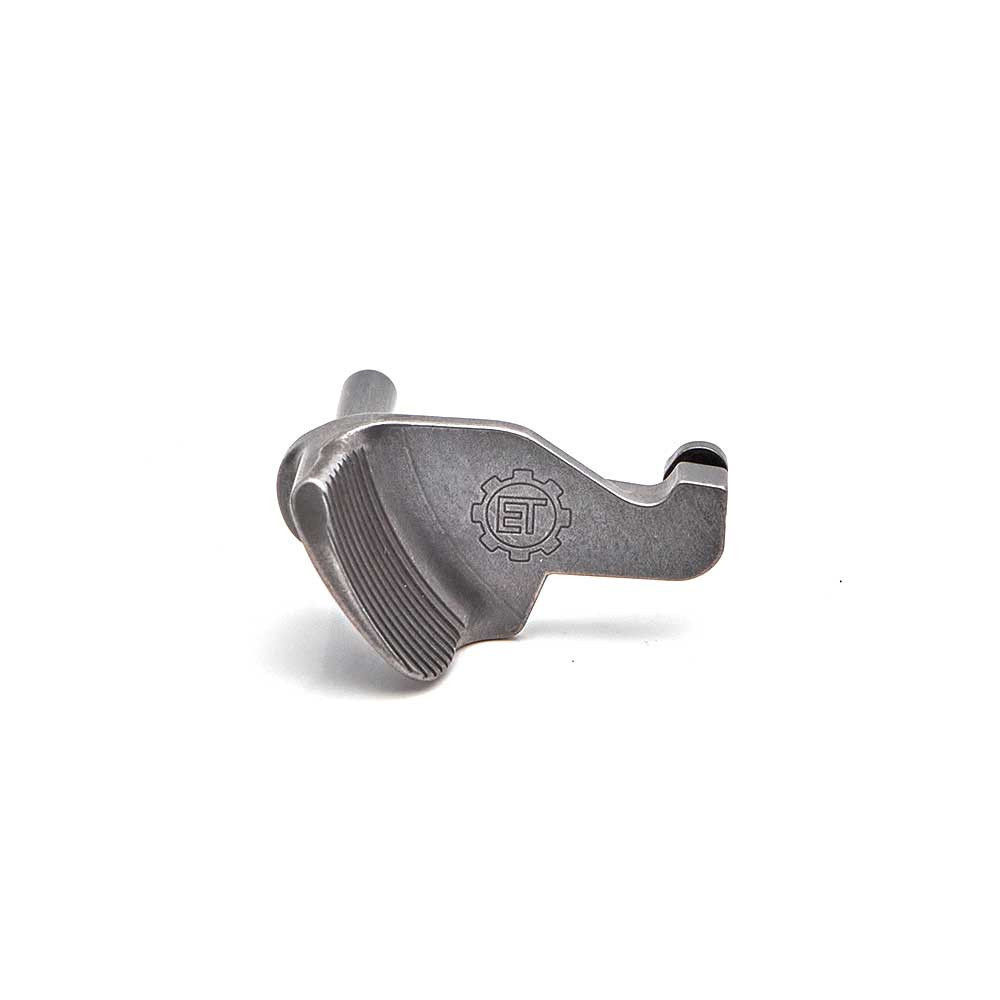 Eemann Tech Slide Stop with Thumb Rest for 1911/2011, Color: Silver - Image 2