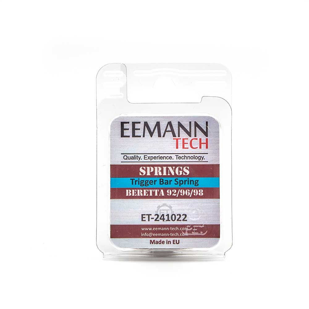 Eemann Tech Trigger Bar Spring for Beretta 92/96/98
Using the following data as context:
Categories: Parts & components, Parts > Springs
Tags: Eemann Tech - Image 3