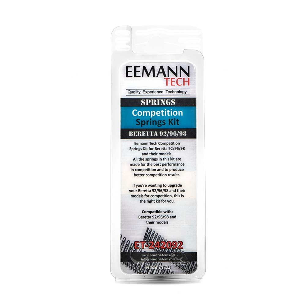 Eemann Tech Competition Springs Kit for Beretta 92/96/98
Using the following data as context:
Categories: Parts & components, Parts > Springs
Tags: Eemann Tech - Image 2