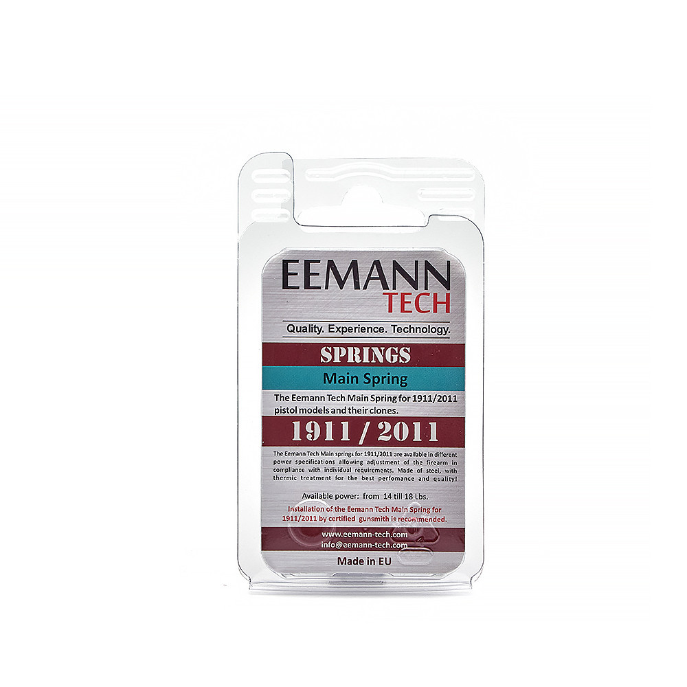 Eemann Tech Main Spring for 1911/2011, Spring weight: 14 lbs - Image 2