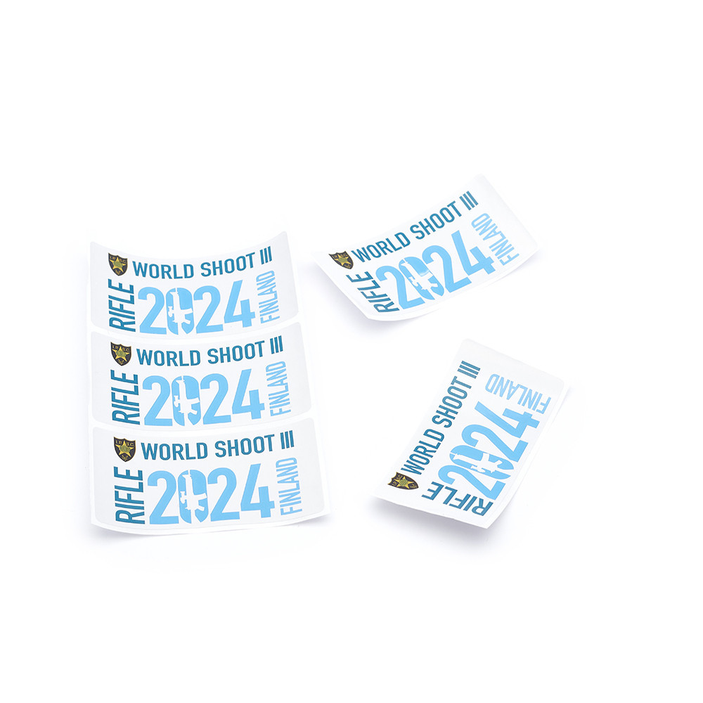 Eemann Tech Rifle WorldShoot 2024 Sticker 70x35mm - Image 2