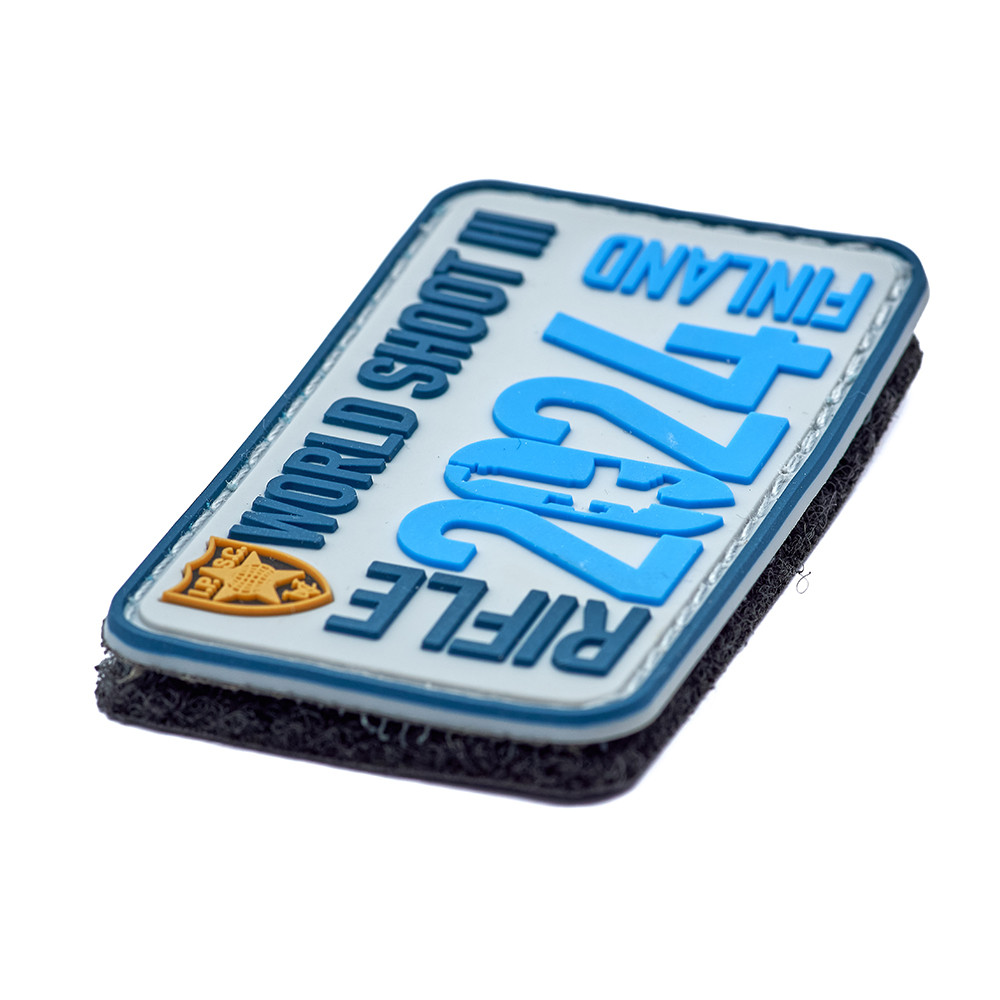 RWS2024 Rifle Worldshoot 2024 Official PVC Patch - 4cm x 7cm - Image 3
