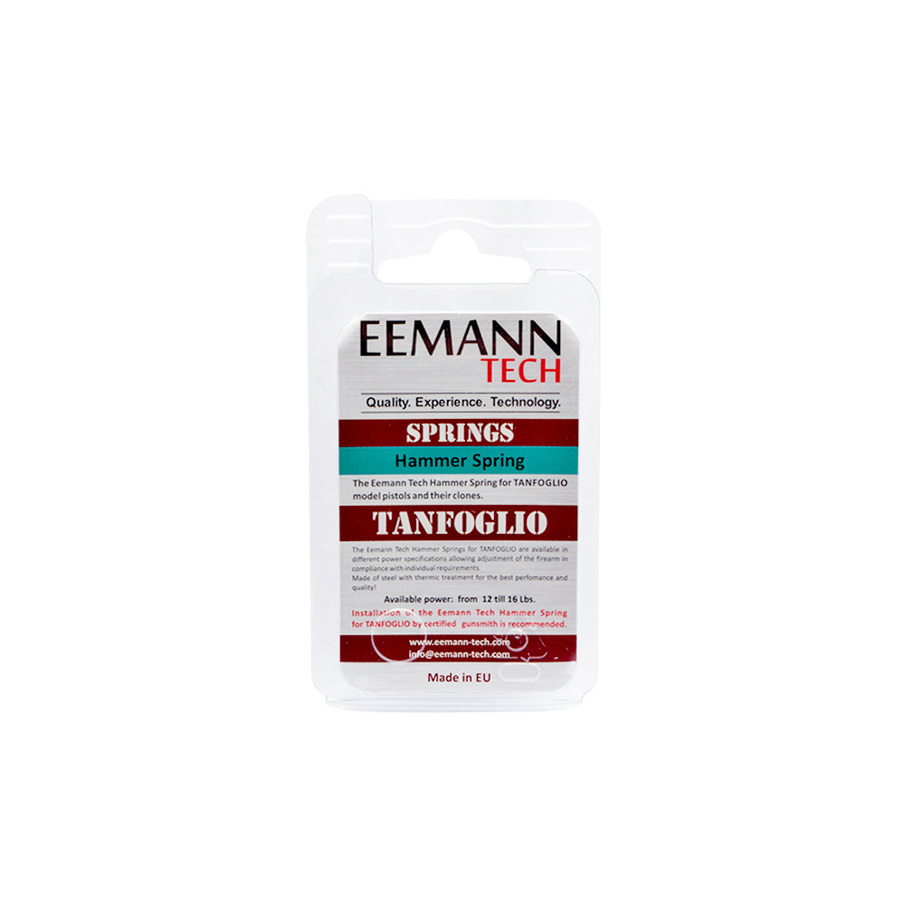 Eemann Tech Hammer Spring for Tanfoglio, Spring weight: 13 lbs - Image 2