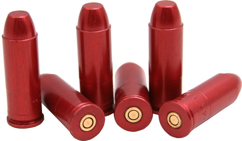 Aluminum 6PK Snap Caps for .45 Long Colt