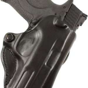 DeSantis Mini Scabbard Holster for RH OWB Leather 1911