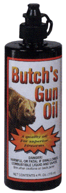 Lyman Butch's Bench Rest Gun Oil 4oz Bottle