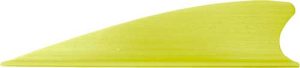 Shield Cut Yellow 36 Pack Archery Vanes