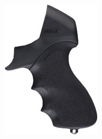 Hogue Pistol Grip Mossberg 500 Black Polymer/Rubber