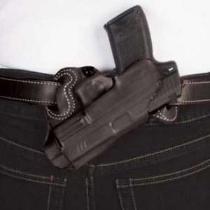 DeSantis Leather SIG P220/226 BL OWB Holster