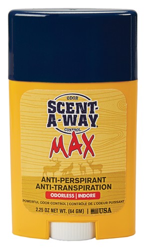 Scent-A-Way Max 2.25oz Antiperspirant Stick for Hunters