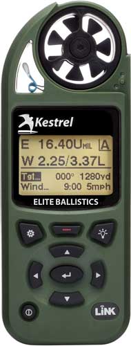 Kestrel 5700 Elite Olive Drab Ballistics Link