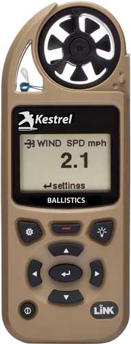 Kestrel 5700 Ballistics Weather Meter Tan Waterproof