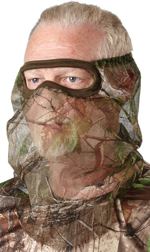 HS Facemask 3/4 Mesh Realtree - Breathable Camo Edge