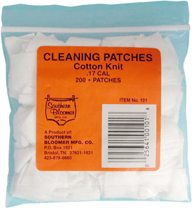 Southern Bloomer .17cal Cleaning Patches 200-Pack