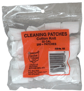 Southern Bloomer .22 Caliber Cleaning Patches 200-Pack