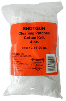 Southern Bloomer Shotgun Cleaning Patch 3"x3" 85-Pack