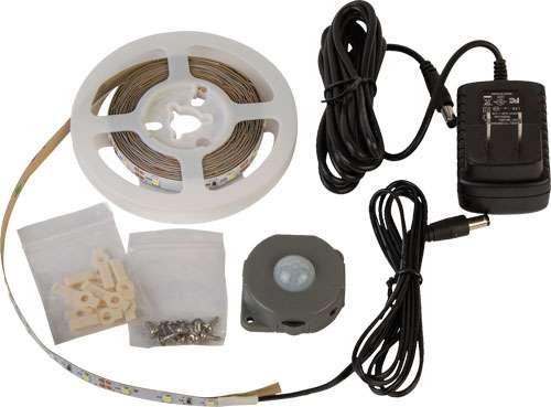 Motion Sensor Activation LED Vault Tape Light