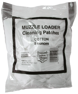 Southern Bloomer Muzzleloader Cleaning Patch 225-Pack - .45 to .58 Cal - 225 Patches