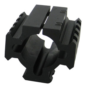 Tacstar Rail Mount for 12GA Shotgun - 1.8" Black