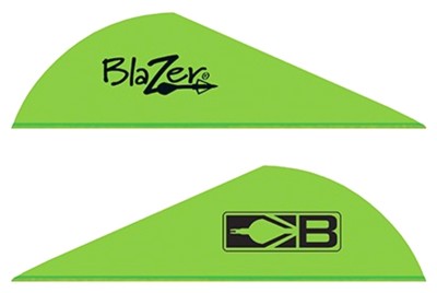 Bohning Blazer Vanes Neon Green 100 Pack
