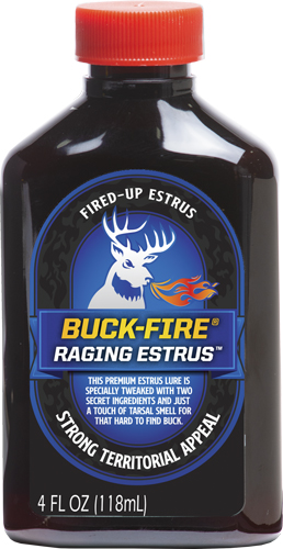 WRC Deer Lure Buck-Fire Raging 4 Fluid Ounces