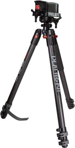 Carbon Fiber Black Tripod DeathGrip Clamping Shooting Rest