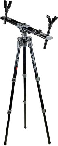 MAX BLACK Shooting Rest Bench Fieldpod Rotation Stability