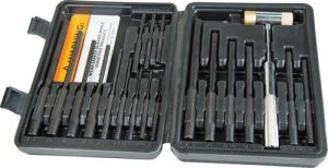 Wheeler Roll Pin Punch Master Set with Case
