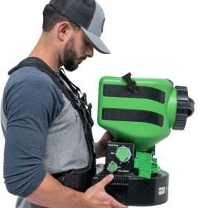 Hooyman 24V Electric Spreader with Harness, Battery, Charger