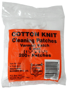 Southern Bloomer .243/6mm/.25 Cleaning Patch 200-Pack - Gun Care Essential