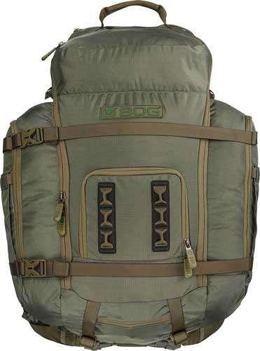 Bog Helix 3500 Bivy Bag 420D - Moss, 3500 CU IN, Roll Top