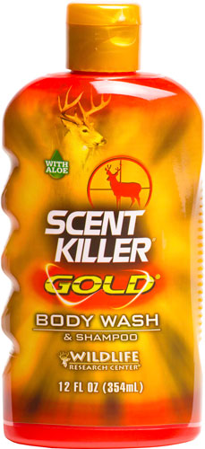 Shampoo Gold 12 fl oz Squeeze Bottle - Wildlife Research