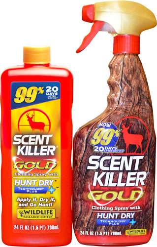WRC Case Pack 3 Scent Elimination Gold Combo