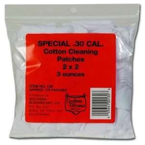 Southern Bloomer .30 Caliber Cleaning Patch 175-Pack - Gun Maintenance Essential